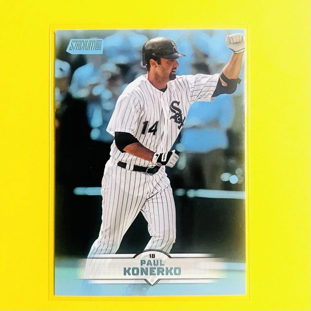2025 Topps Stadium Club Paul Konerko Light Blue Parallel #53‎ White Sox